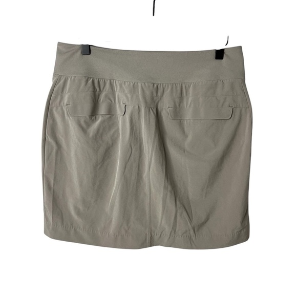Athleta SoHo Skort Tan Gray Size 10 Athletic Golf Tennis Style 211382 - Picture 4 of 7
